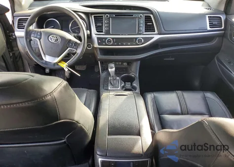 2018 Toyota Highlander Se from USA, damaged, VIN 5TDKZRFH7JS535292